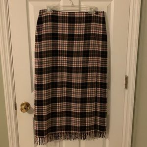 Charter Club Plaid Midi skirt